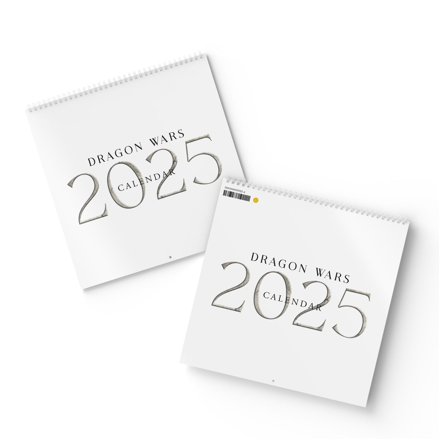 Dragon Wars Calendar (2025)