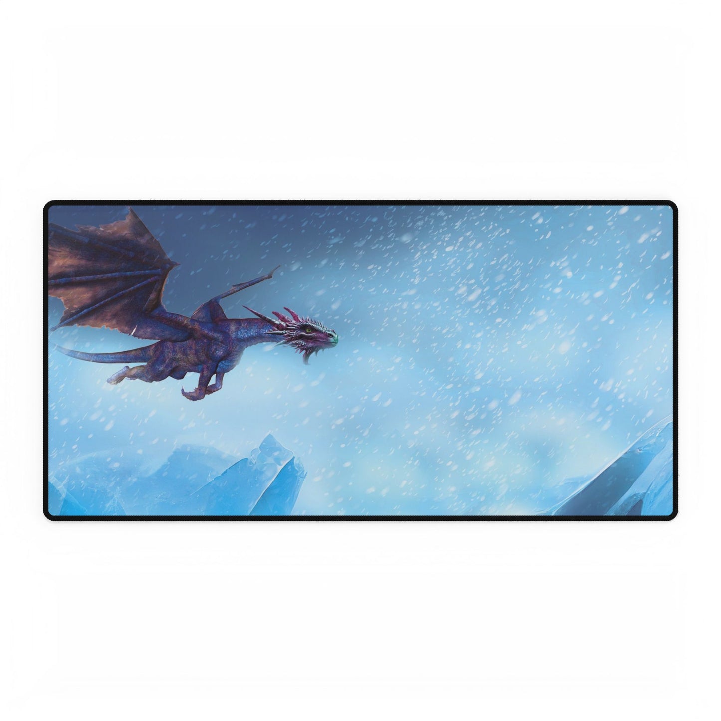 Purple/Ice Dragon Territory Desk Mat/Mouse Pad
