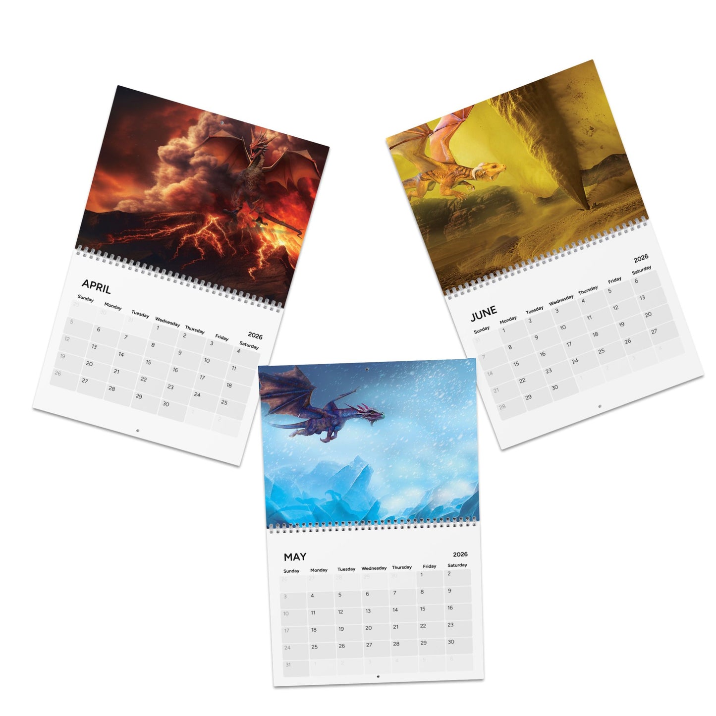 Dragon Wars Book 1 Calendar 2026