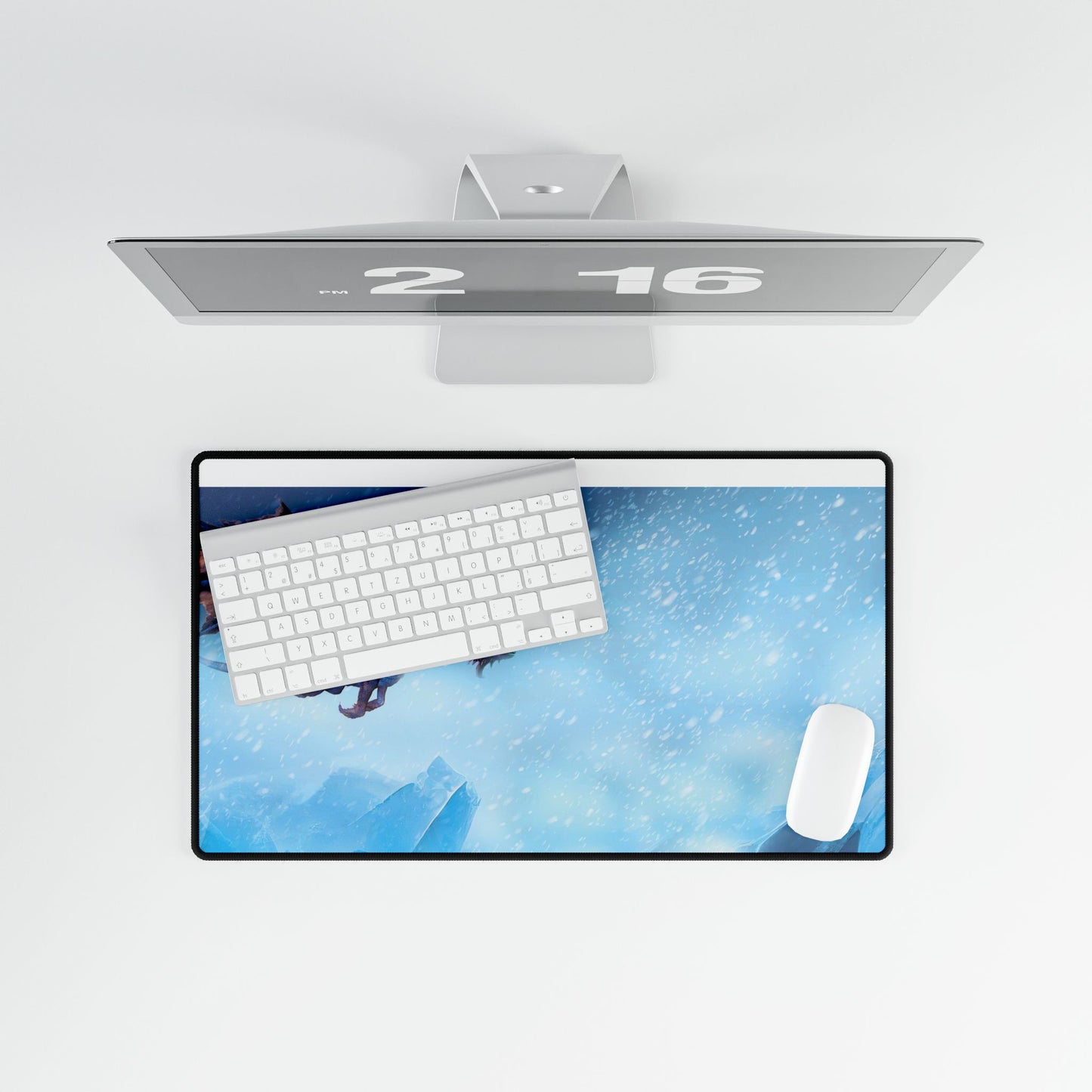 Purple/Ice Dragon Territory Desk Mat/Mouse Pad