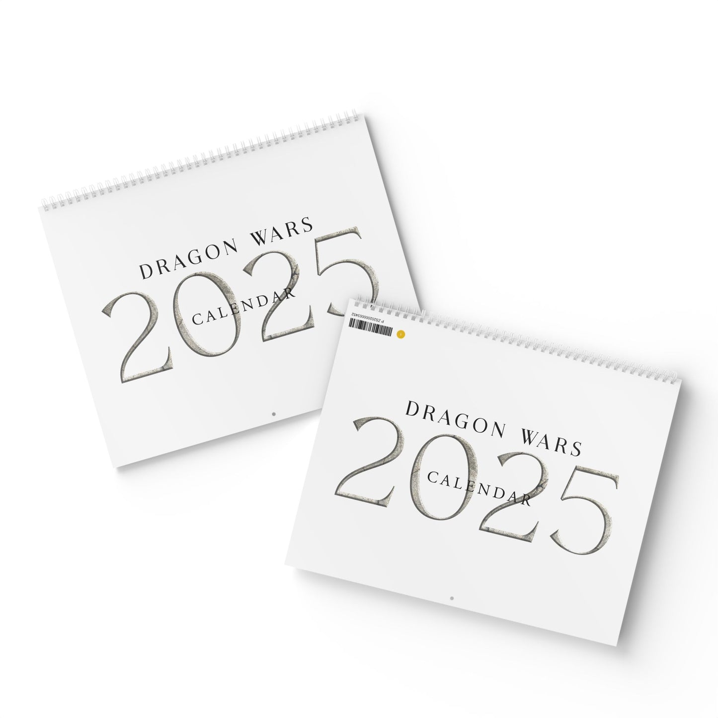 Dragon Wars Calendar (2025)