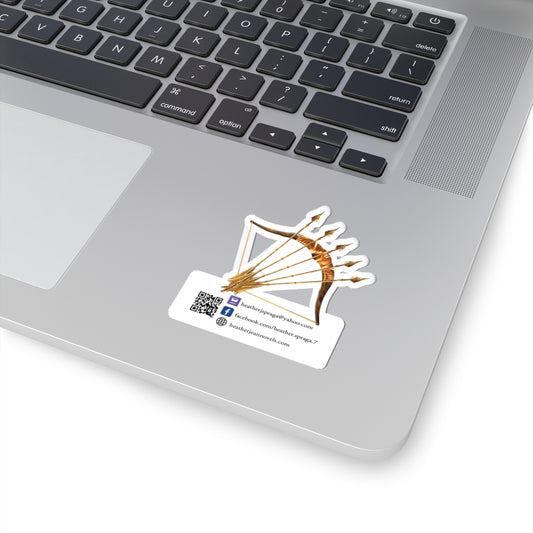 Darion's Golden Bow Sticker