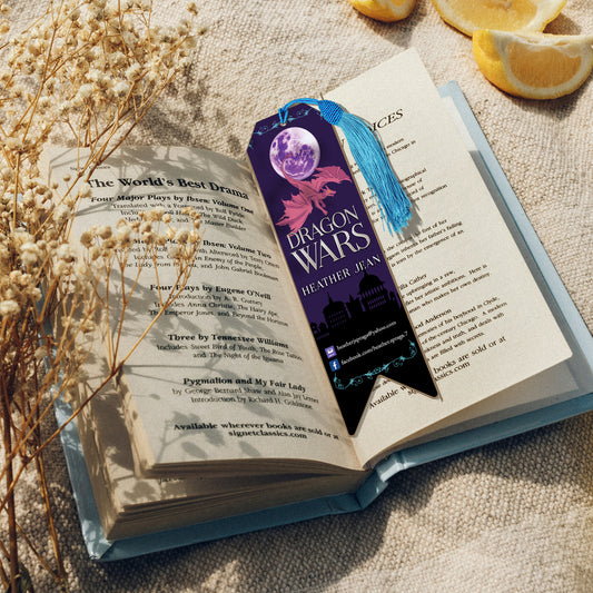 Dragon Wars Book 2 Bookmark Simplistic